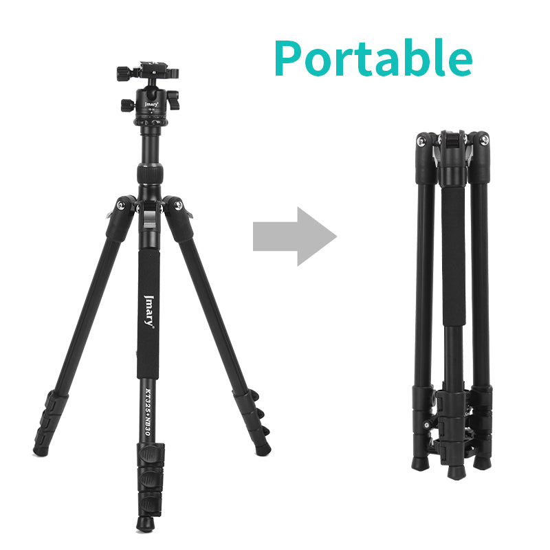 KT325-NB30 - JMARY - 1.64M 2-in-1 Tripod with panoramic ball head