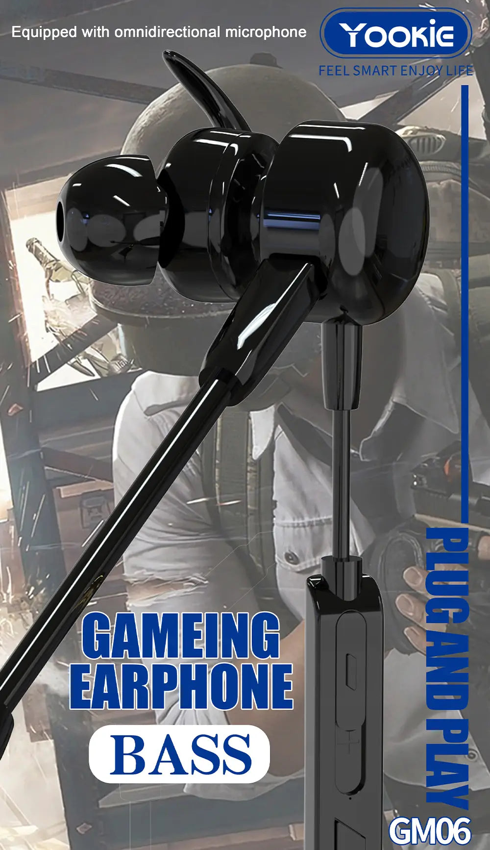YooKie GAMING MINI WIRELESS HEADSET - GM06