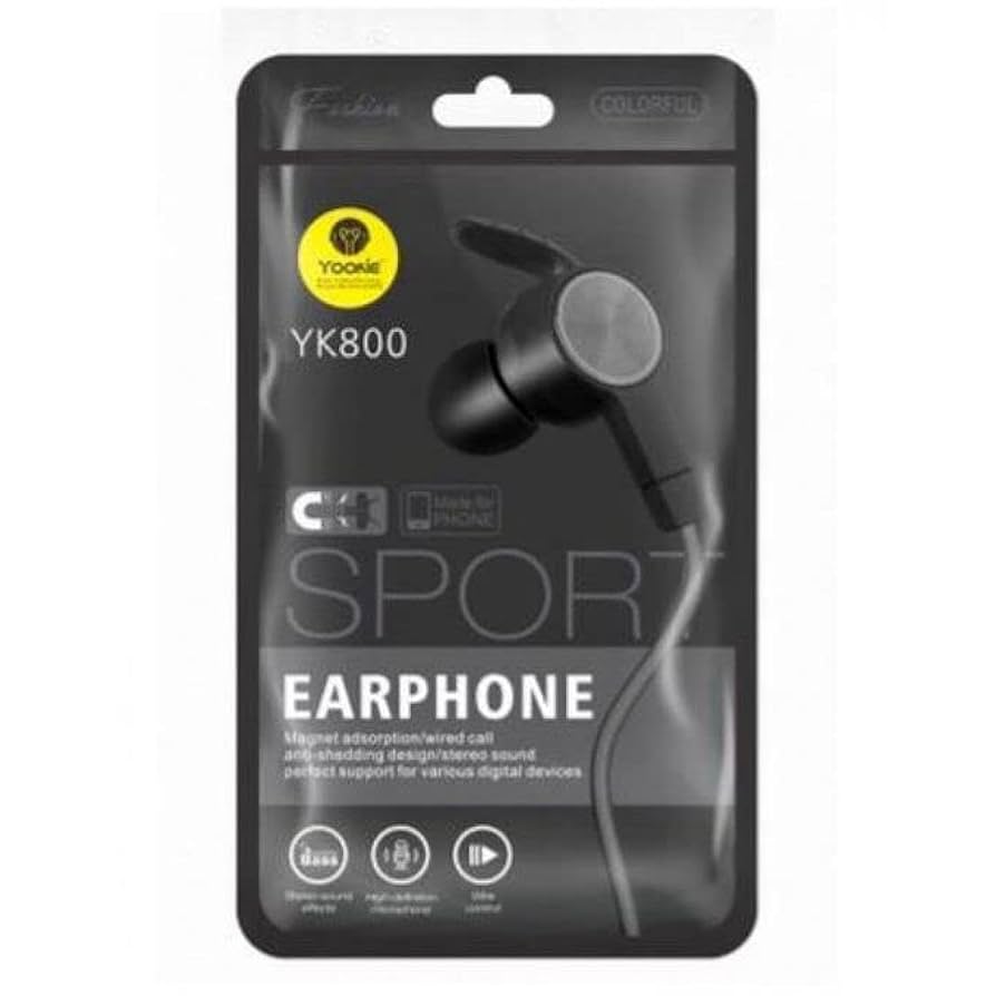 YooKie SPORT EARPHONE -YK800