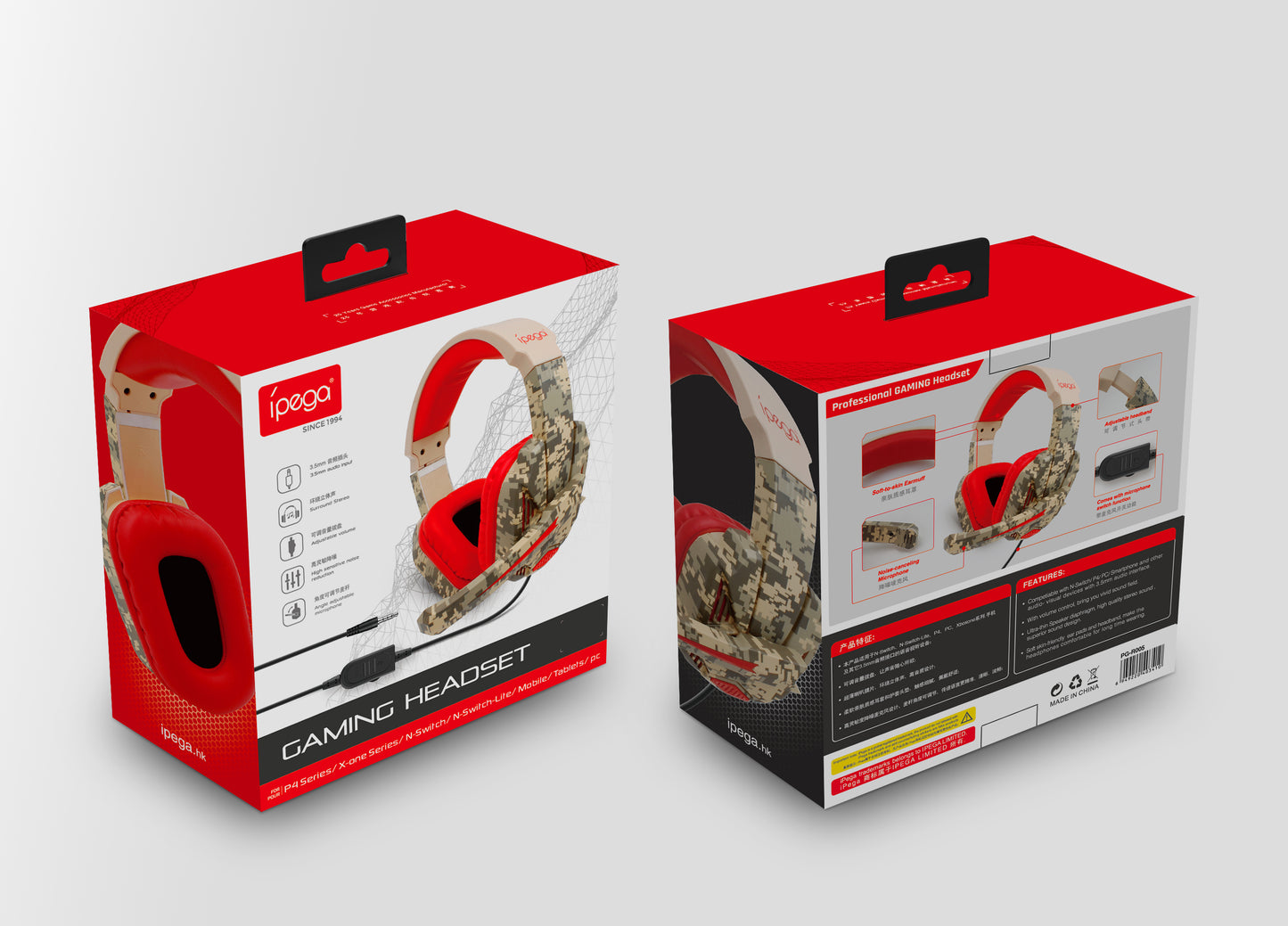 PG-R005 - IPEGA - GAMING HEADSET