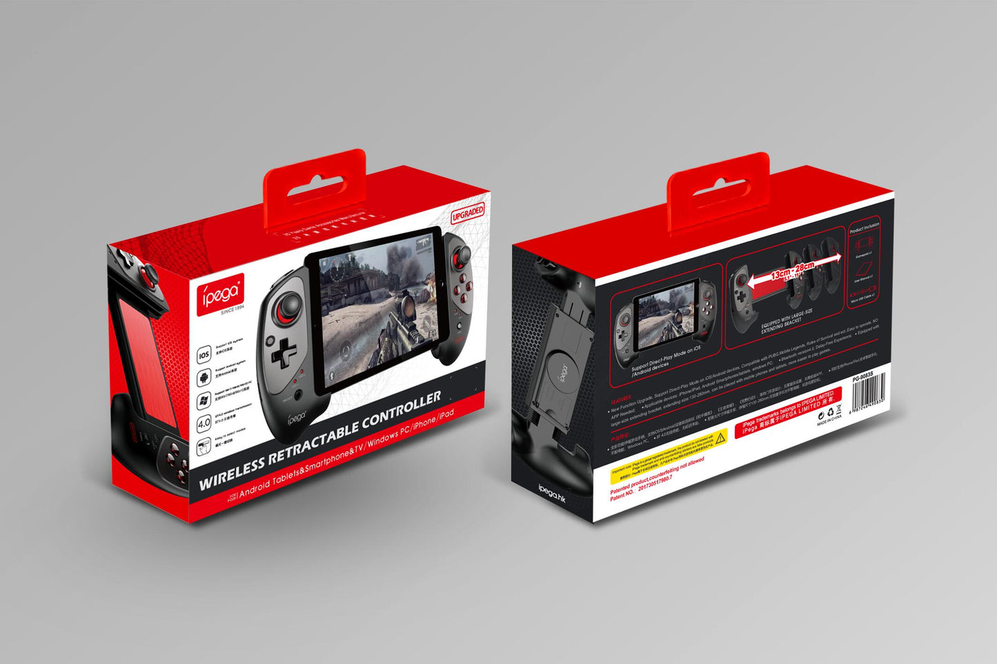 PG-9083S - IPEGA - Red Bat Game Controller