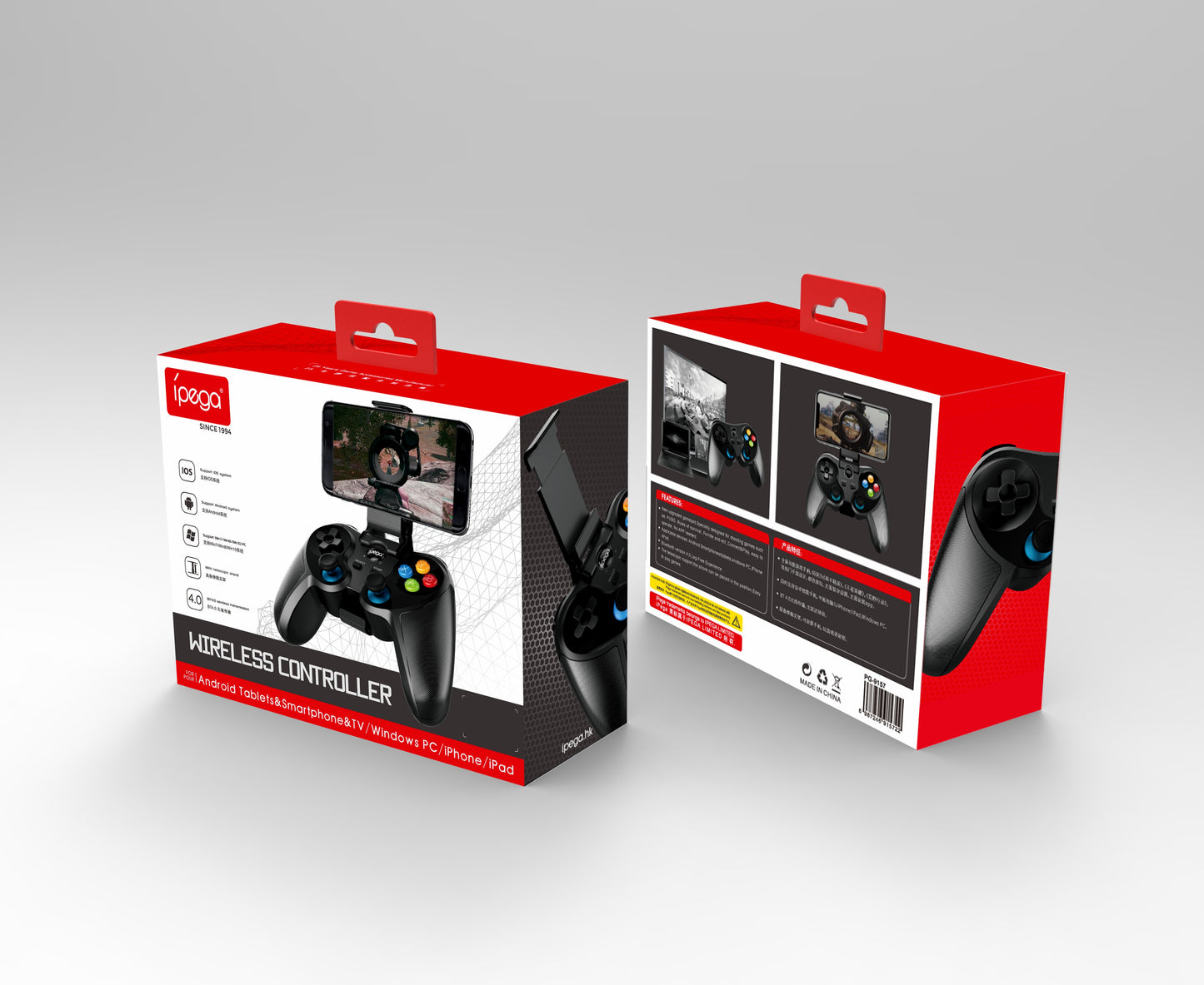PG-9157 - IPEGA - WIRELESS CONTROLLER - Ninja Bluetooth game IOS Android Gamepad for PUBG
