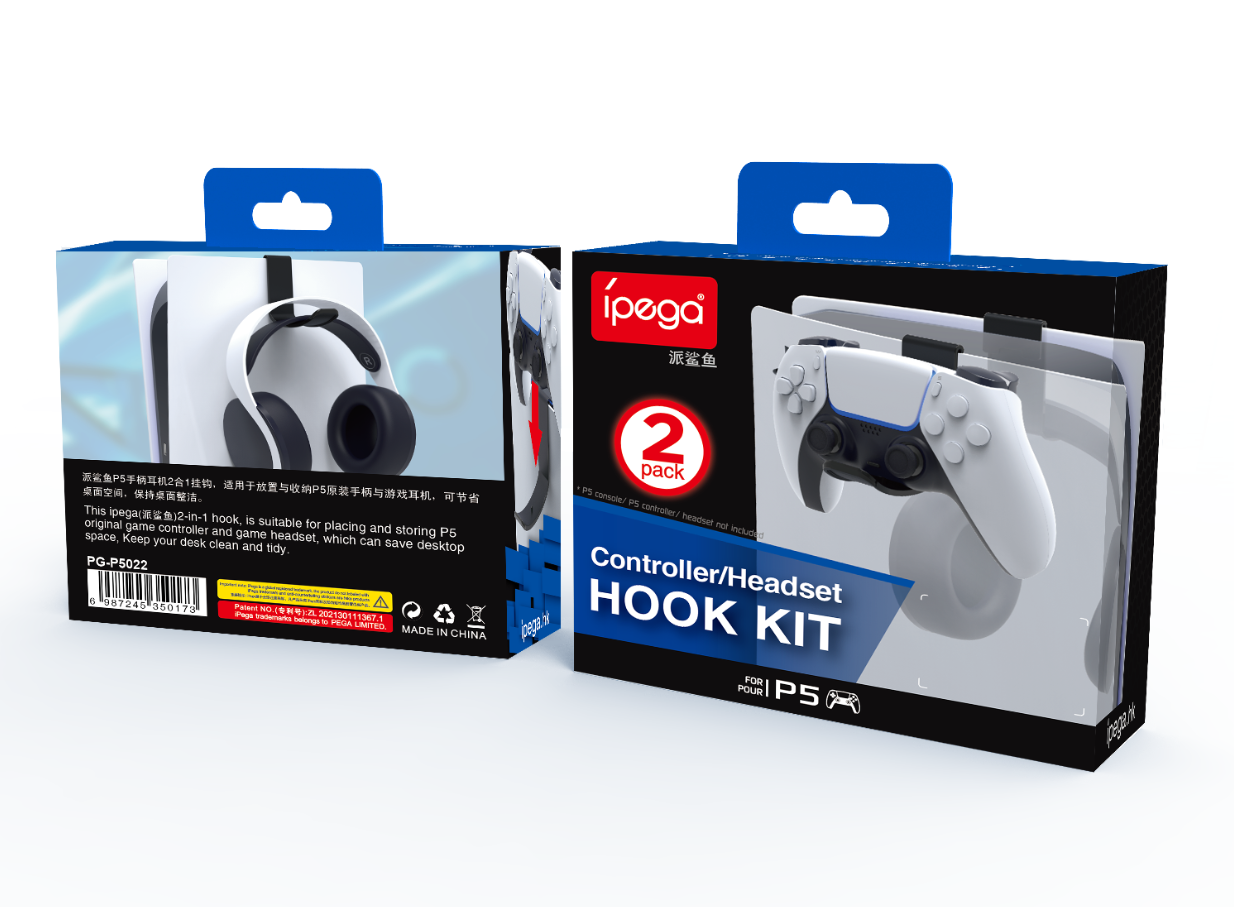 PG-P5022 - IPEGA - PISHA PS5 HANDEL 2 IN 1 HOOK KIT