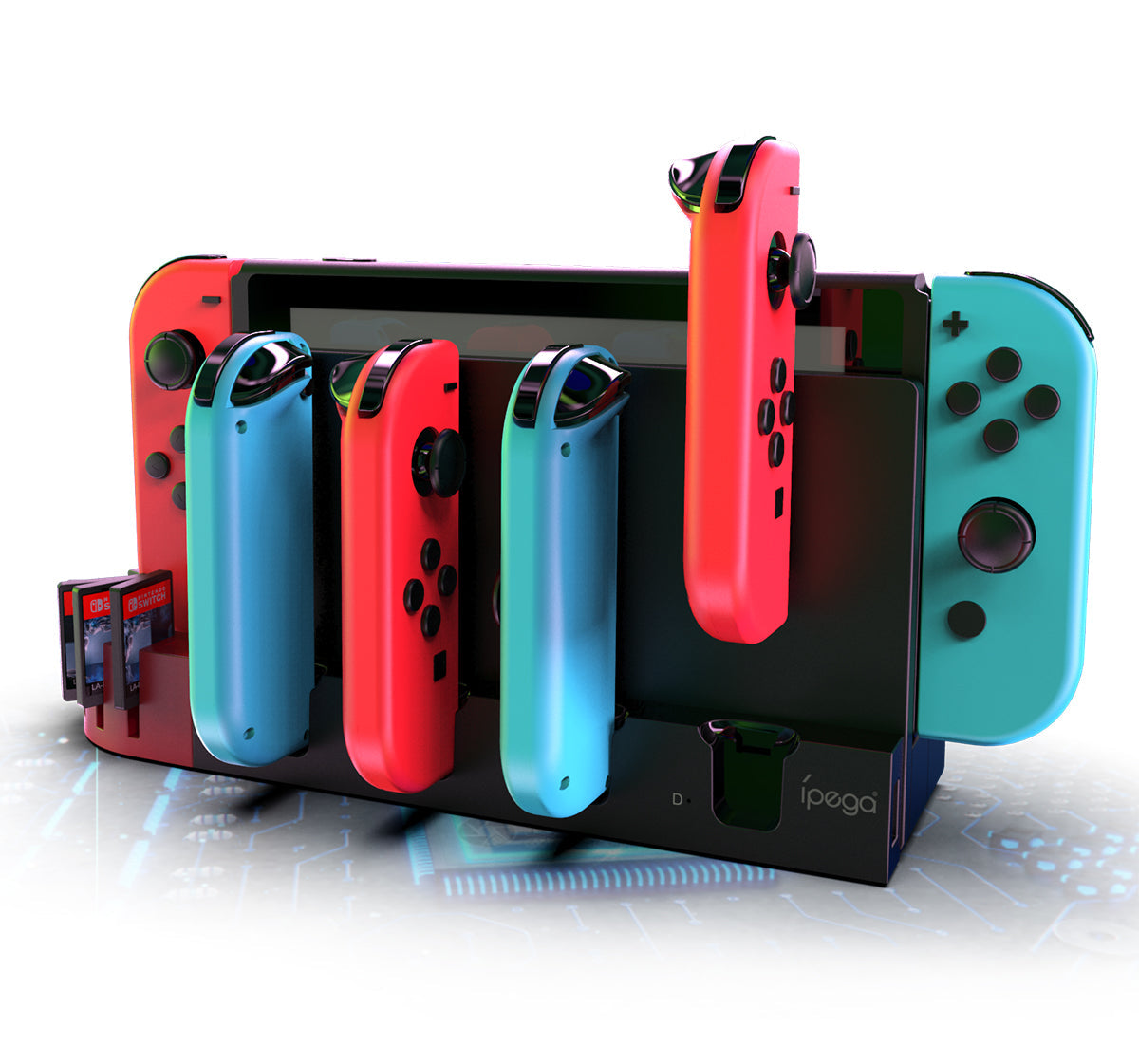 PG-SW071 - IPEGA- joycon four-charger charging stand