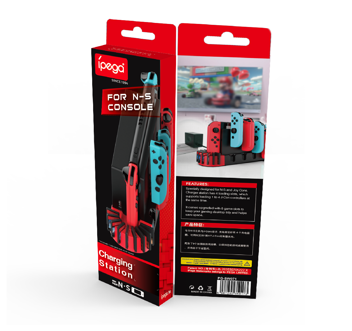 PG-SW071 - IPEGA- joycon four-charger charging stand