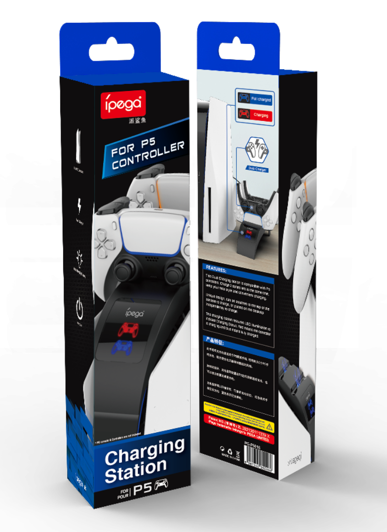 PG-P5016 - IPEGA - CHARGING STATION - Rainbow Bridge Dual Charge