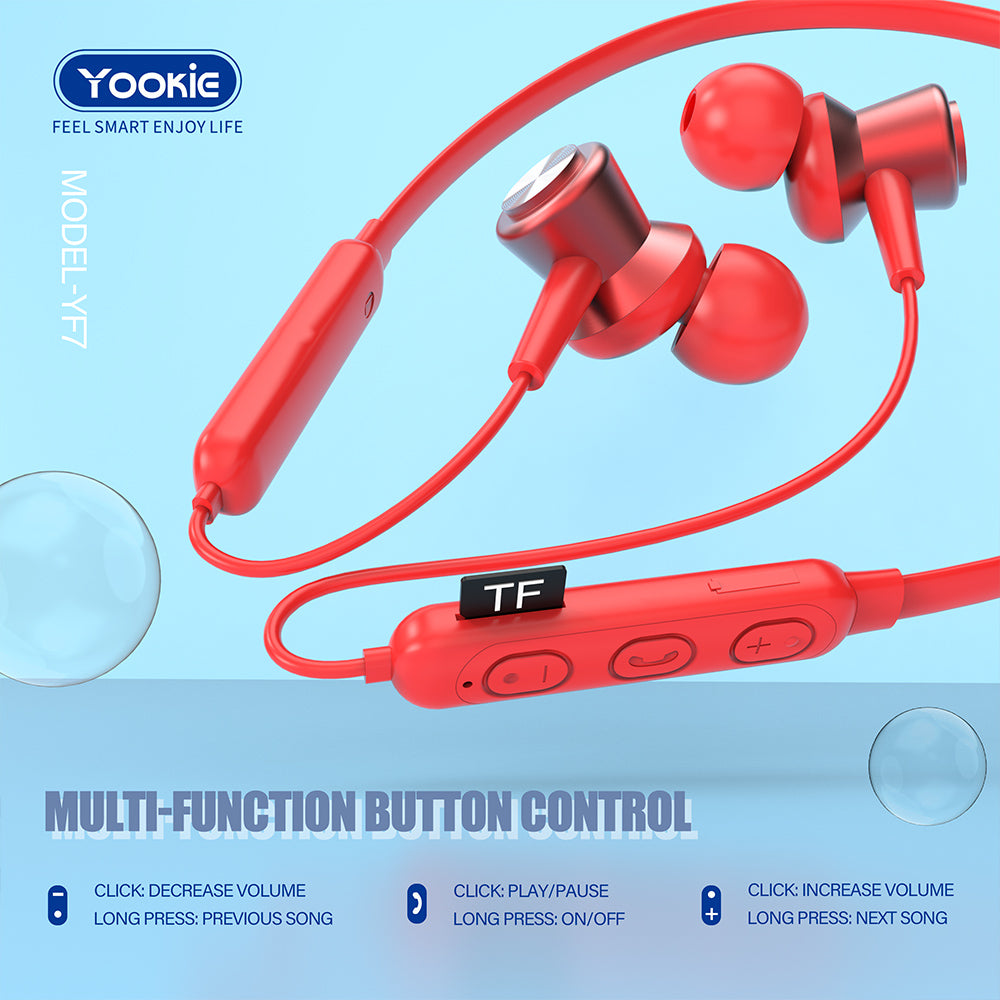 YooKie MAGNET WIRLESS EARPHONES - YF7