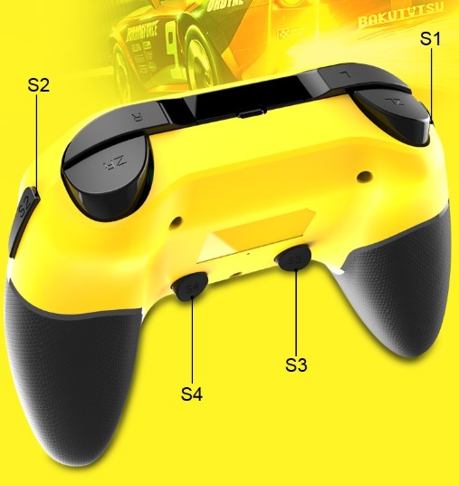 PG-SW038B - IPEGA - NINJA WIRELESS CONTROLLER - YELLOW