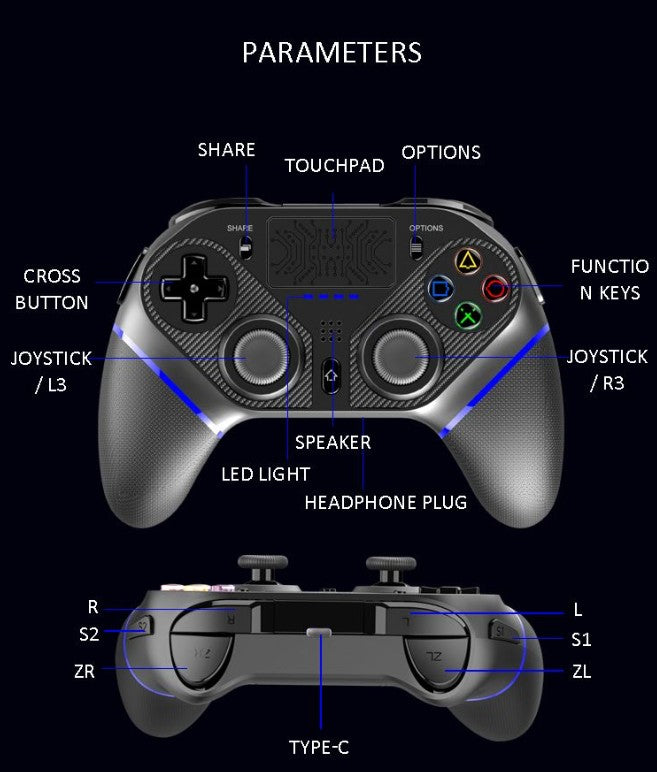 PG-P4010A - IPEGA - NINJA WIRELESS CONTROLLER