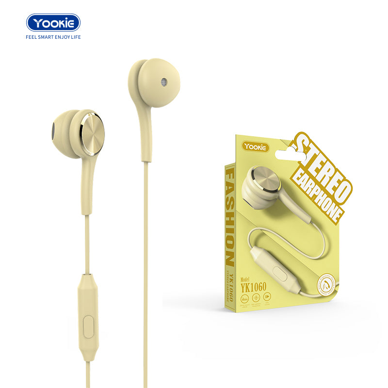 YooKie - YK1060 - STEREO EARPHONES