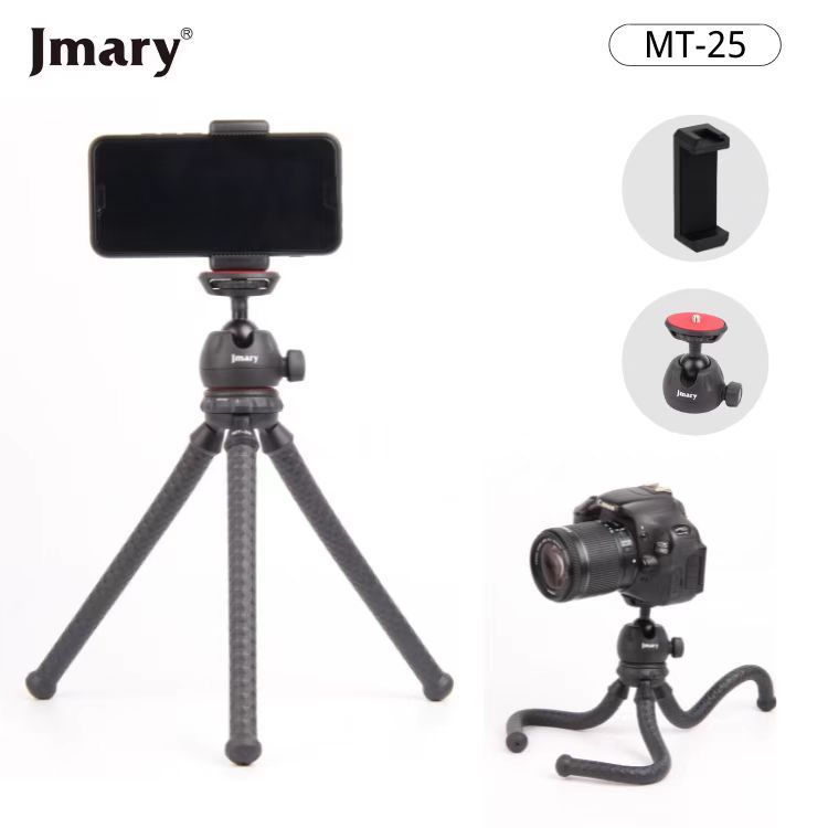 MT-25 - Mini Portable Flexible Tripod Stand