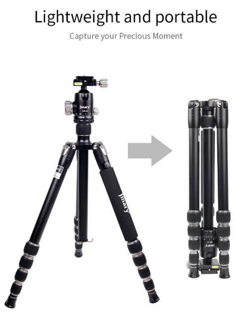 1.57M 2-in-1Tripod with panoramic ball head