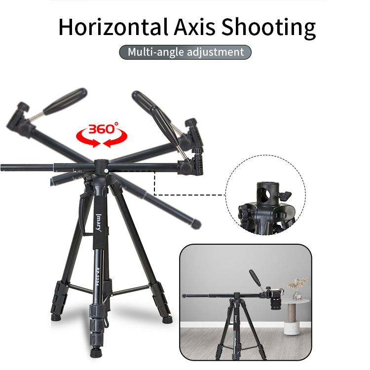 KP-2294 - JMARY - 1.79M 2-in-1 Monopod & Horizontal Axis Tripod