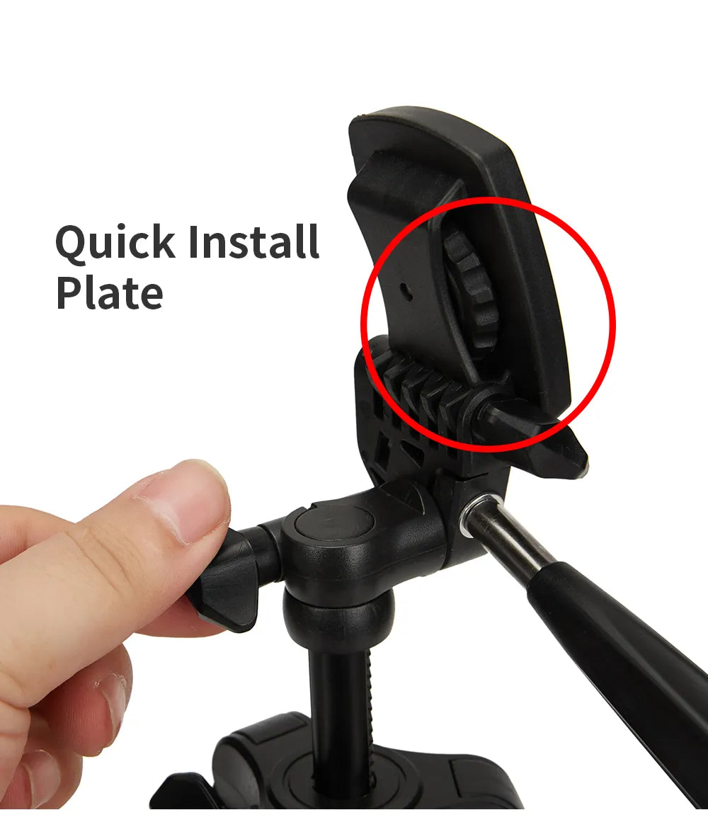 KP-2205 - JMARY - 1.35M Portable Aluminum Tripod Stand