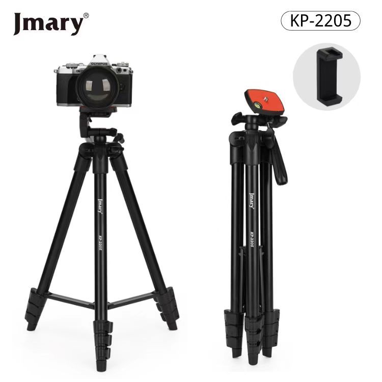 KP-2205 - JMARY - 1.35M Portable Aluminum Tripod Stand