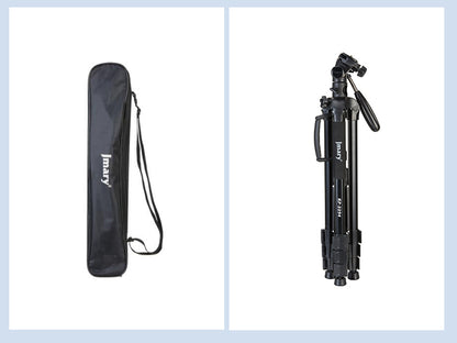 KP-2294 - JMARY - 1.79M 2-in-1 Monopod & Horizontal Axis Tripod