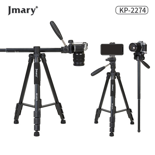 KP-2274 - JMARY - 1.67M 2-in-1 Monopod & Horizontal Axis Tripod
