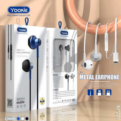 YooKie  METAL EARPHONE - XP201