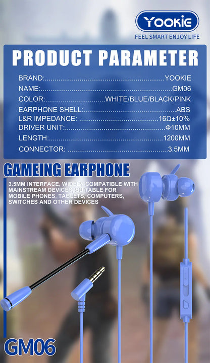YooKie GAMING MINI WIRELESS HEADSET - GM06