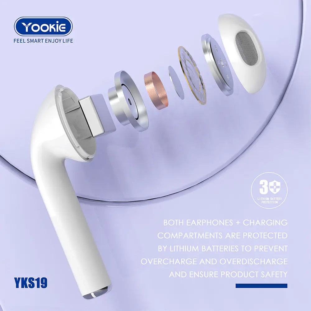 YooKie - YKS19 - True Wireless Headphones