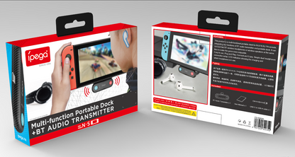 PG-SW035 - IPEGA - BLUE TOOTH AUDIO TRANSMITTER FOR NINTENDO SWITCH