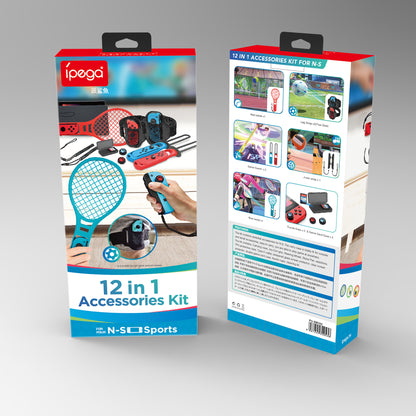 PG-SW102 - IPEGA - Pishark 12 IN 1 ACCESSORIES KIT FOR NINTENDO SWITCH SPORTS