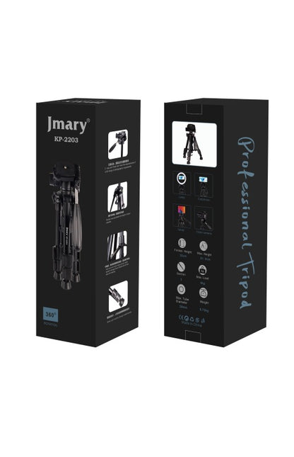 KP-2203 - JMARY - Mini Lightweight Aluminum Camera Tripod