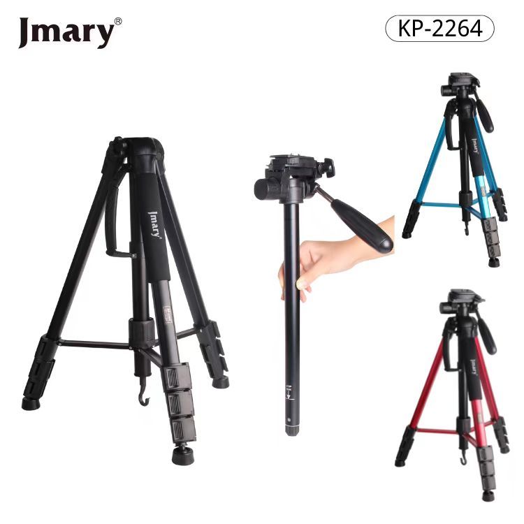 KP-2264 -  JMARY - 1.76M 2-in-1 Monopod Aluminum Tripod
