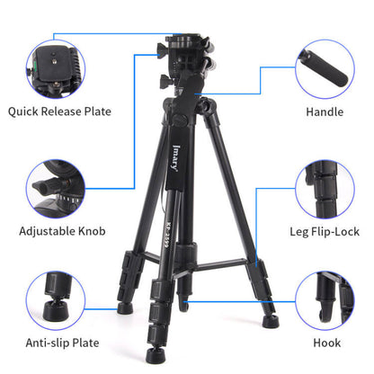 KP-2599 - JMARY - 1.66M 2-in-1Tripod with hydraulic head