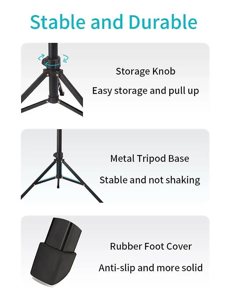 MT-45 -  JMARY - Portable Selfie Stick Tripod Stand - 1.68M