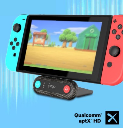 PG-SW035 - IPEGA - BLUE TOOTH AUDIO TRANSMITTER FOR NINTENDO SWITCH