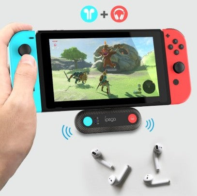 PG-SW035 - IPEGA - BLUE TOOTH AUDIO TRANSMITTER FOR NINTENDO SWITCH