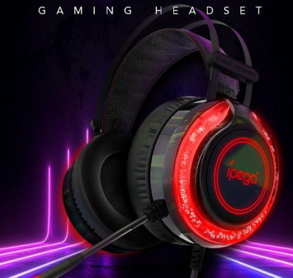 PG-R015 - IPEGA - GAMING HEADSET WITH COLORFUL LIGHTS