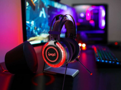 PG-R015 - IPEGA - GAMING HEADSET WITH COLORFUL LIGHTS