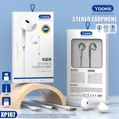 YooKiE - XP107 - HD Sound Mobile Earphone