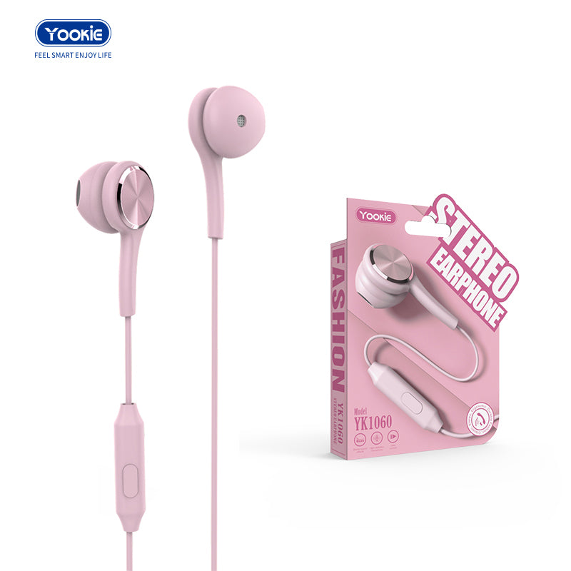 YooKie - YK1060 - STEREO EARPHONES
