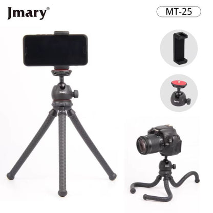 MT-25 - Mini Portable Flexible Tripod Stand