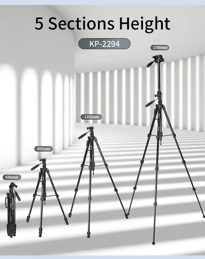 KP-2294 - JMARY - 1.79M 2-in-1 Monopod & Horizontal Axis Tripod