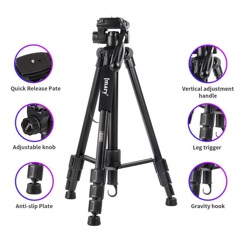 KP-2254 - JMARY - 1.65M 2-in-1 Monopod Aluminum Tripod