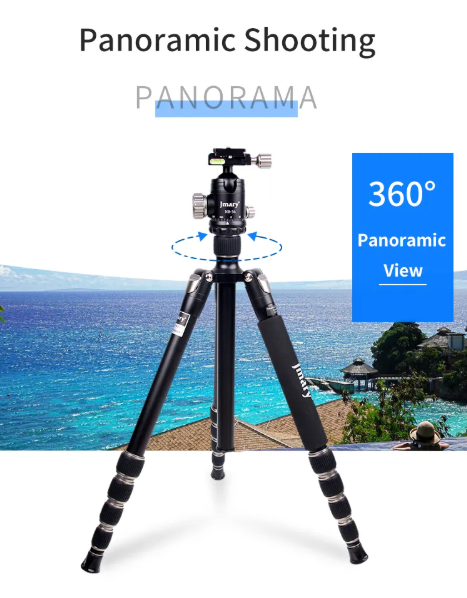 1.57M 2-in-1Tripod with panoramic ball head