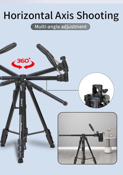 KP-2294 - JMARY - 1.79M 2-in-1 Monopod & Horizontal Axis Tripod