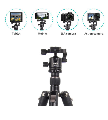 KT325-NB30 -  JMARY - 1.64M 2-in-1 Tripod with panoramic ball head