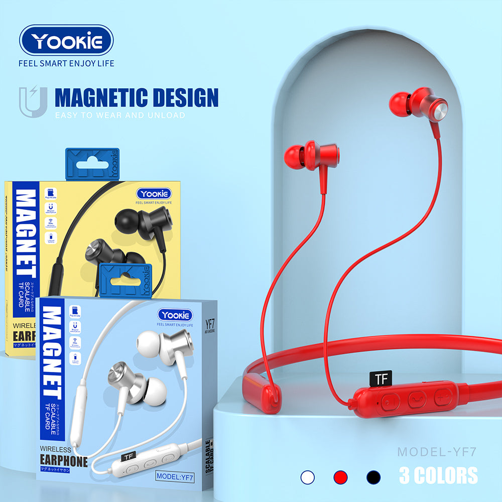YooKie MAGNET WIRLESS EARPHONES - YF7